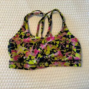 Lulu lemon sports bra Energy. size 8. Worn once.